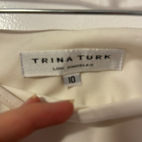 Trina Turk winter white wide legged trouser - Picture 5 of 5